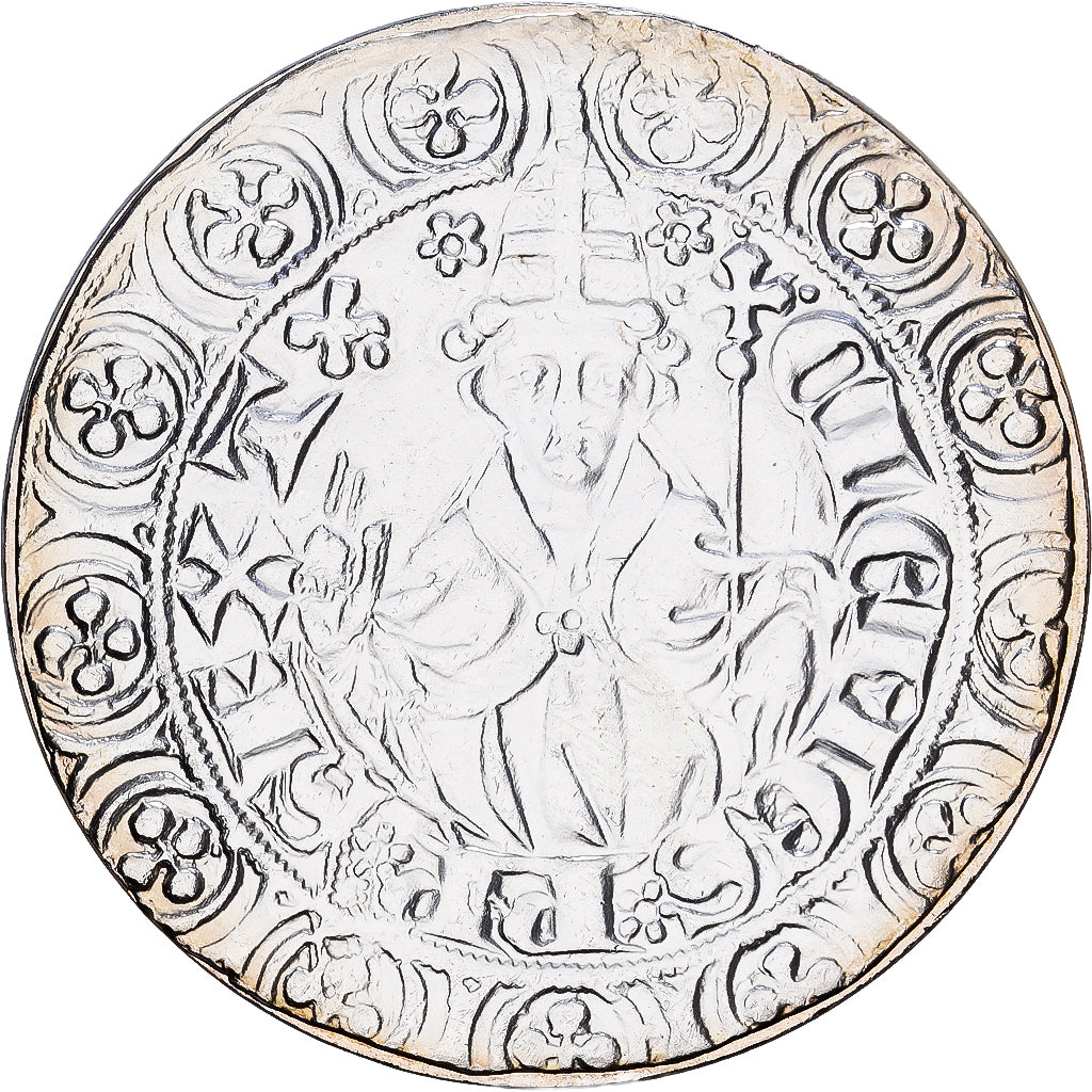France, 10 Euro, Pièce d'Histoire - Les Papes en Avignon, 2019, MDP, Silver