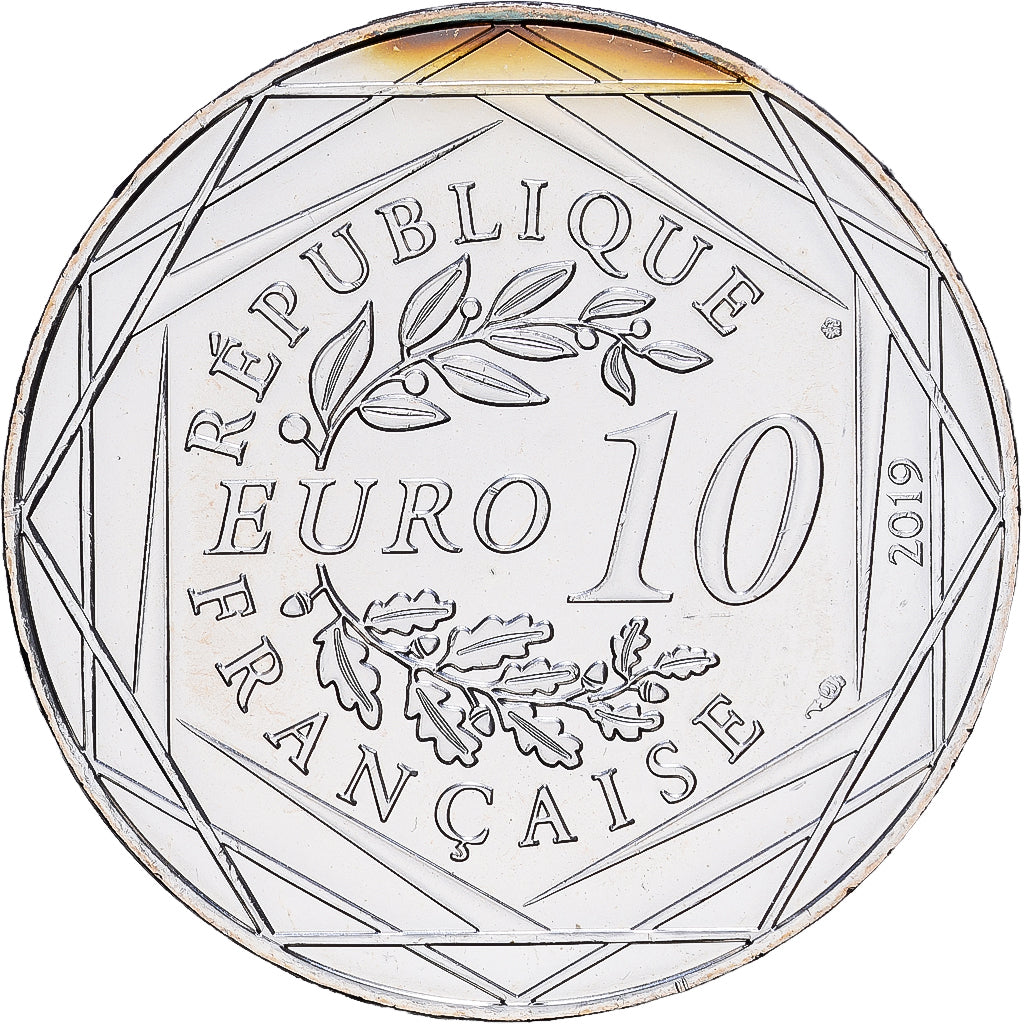 Francia, 10 Euro, Pièce d'Histoire - François Ier, 2019, MDP, Argento, SPL