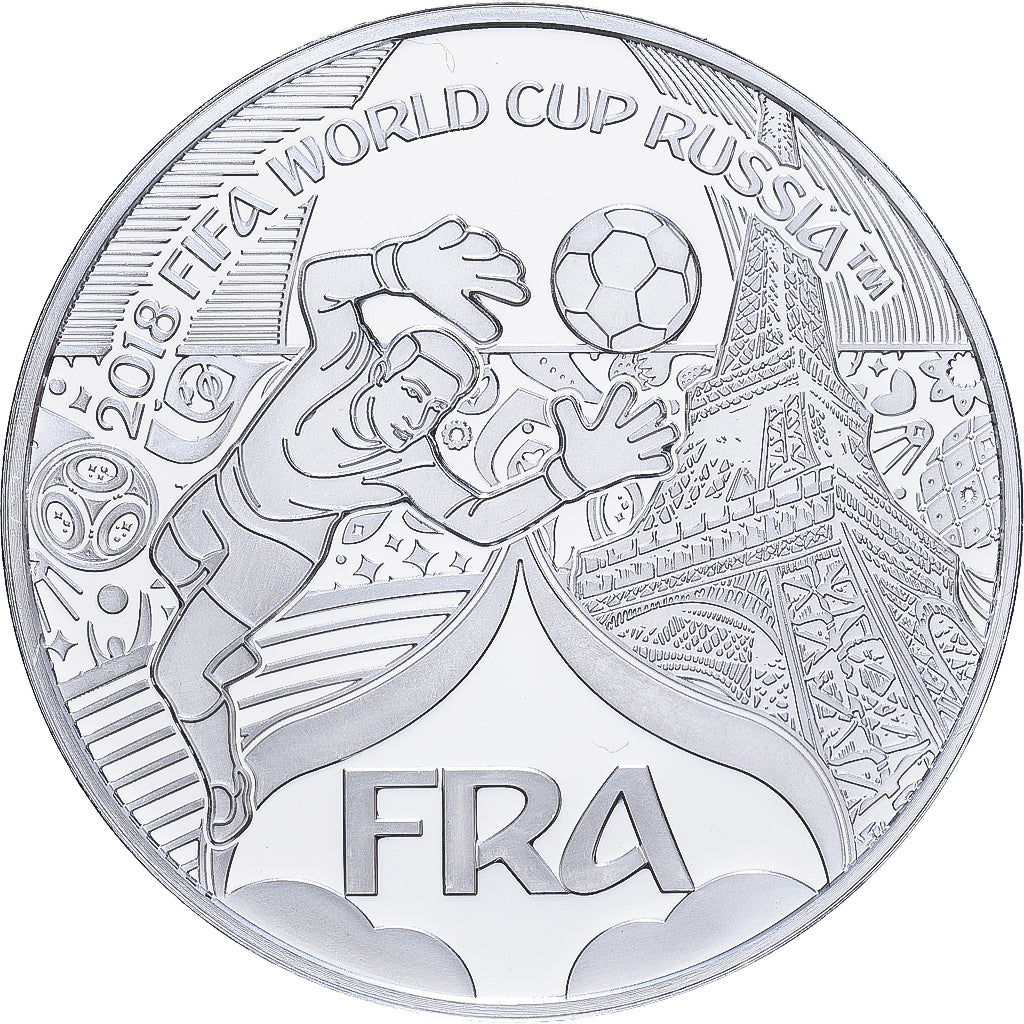 Francia, medaglia, 2018, Biglione, FS, FDC