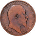 Grande-Bretagne, Edward VII, 1 Penny, 1905, British Royal Mint, Bronze, TB