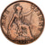 Gran Bretaña, George V, 1 Penny, 1921, British Royal Mint, Bronce, BC+, KM:810