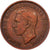 Gran Bretaña, George VI, 1 Penny, 1948, British Royal Mint, Bronce, BC+, KM:845