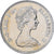 Grã-Bretanha, Elizabeth II, 25 New Pence, Silver Wedding, 1972, British Royal