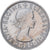 Gran Bretaña, Elizabeth II, 1/2 Crown, 1967, British Royal Mint, Cupronickel