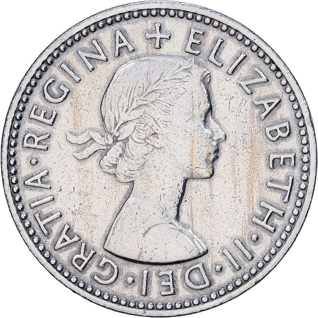 Gran Bretagna, Elizabeth II, 1 Shilling, 1958, British Royal Mint, Cupronickel