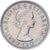 Gran Bretaña, Elizabeth II, 6 Pence, 1965, British Royal Mint, Cupronickel