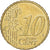 Frankreich, 10 Euro Cent, planchet error struck on 10 cent, 2002, MDP