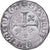 France, Charles VI, Demi Blanc Guénar, 1388, Billon, EF(40-45), Duplessy:378