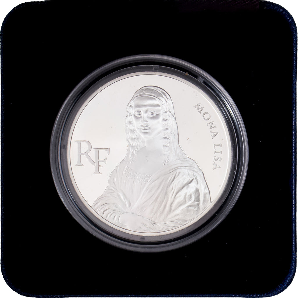 France, 100 Francs, The Louvre Museum's Bicentennial - Mona Lisa, 1993, MDP