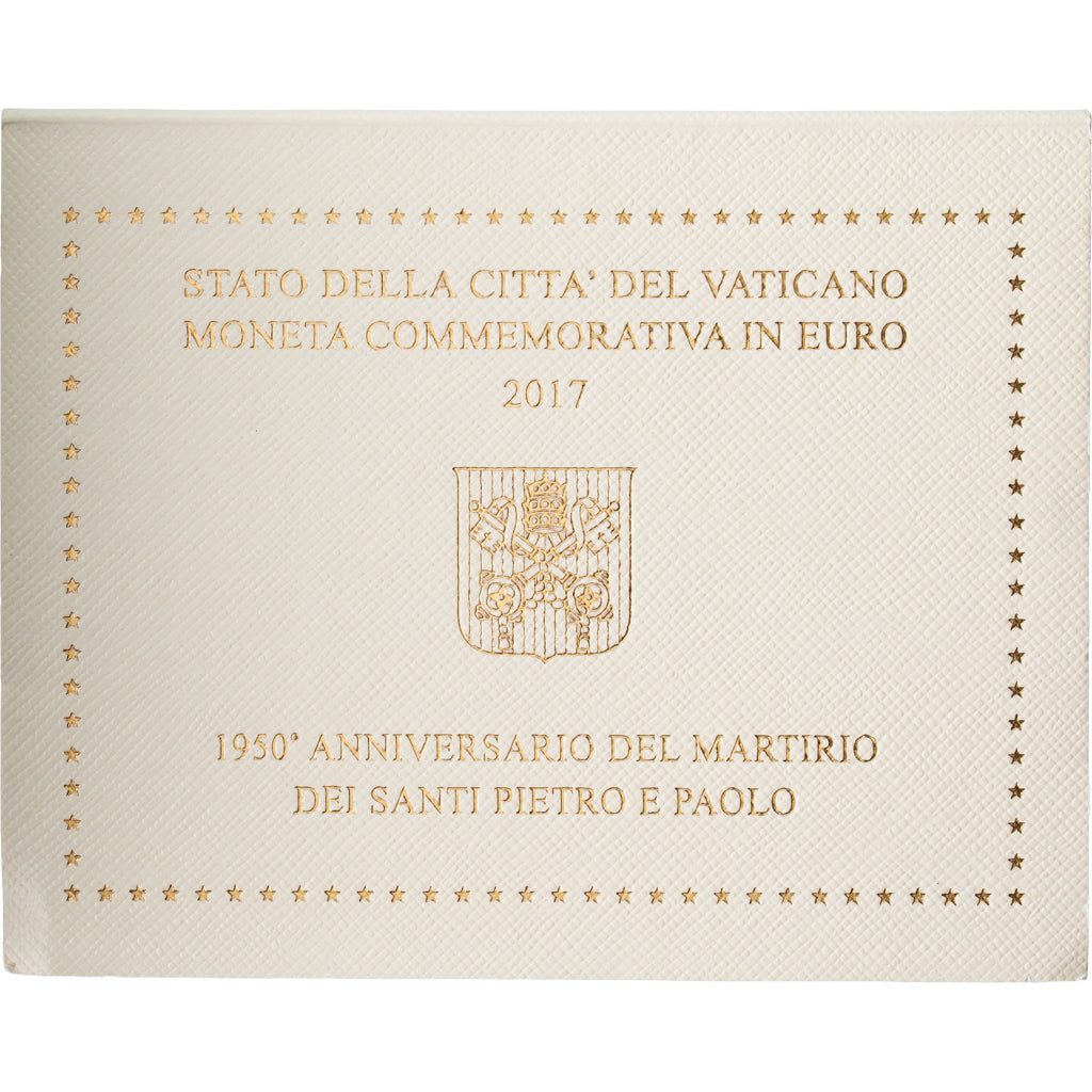 Vatikanstadt, Francis, 2 Euro, 1950th anniversary, martyrdom of Saint Peter and