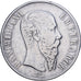 México, Maximilian I, 1 Peso, 1866, Mexico, Plata, BC+