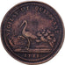 Francja, Essai, Dupré à la grue, 1792, Métal de cloche, VF(30-35)