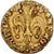 España, Pierre IV d'Aragon, 1/2 Florin, 1336-1387, Valencia, Oro, BC+