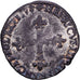 France, Henri III, Quart Ecu, 1577, Rennes, Silver, EF(40-45), Duplessy:1133