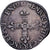 France, Henri III, Quart Ecu, 1588, Rennes, Silver, EF(40-45), Duplessy:1133
