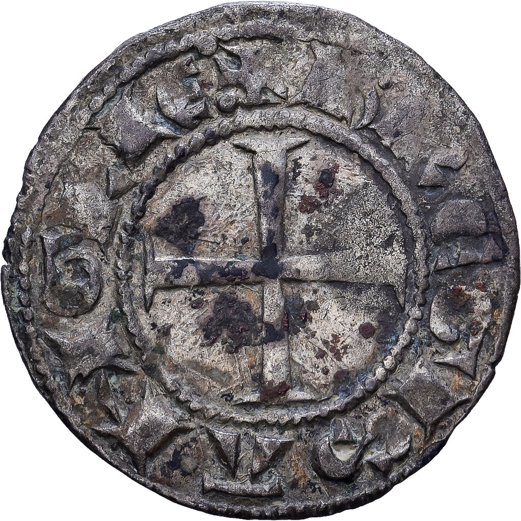 Duchy of Aquitaine, Edward I, Denarius, Denier au lion, c. 1291, Bordeaux