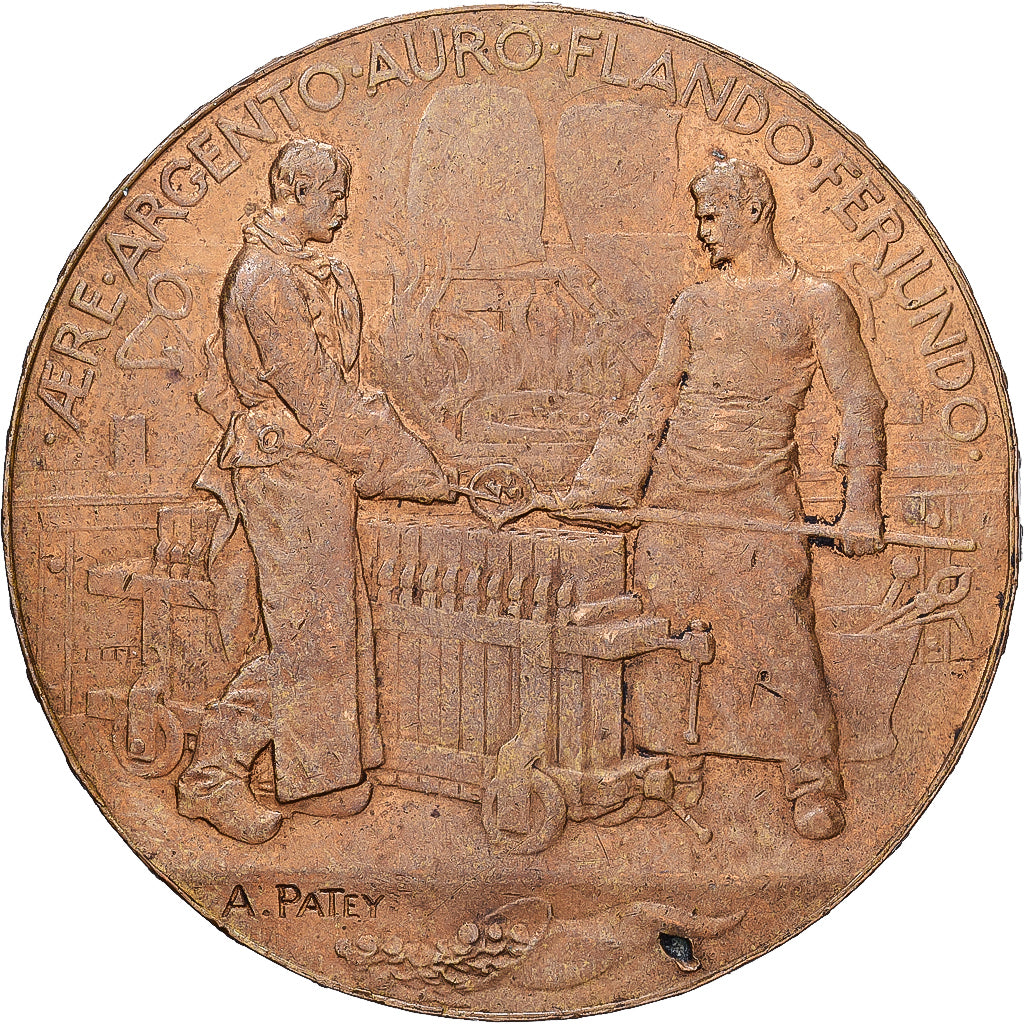 France, Medal, 1900, Bronze, Patey, Exposition Universelle, AU(50-53)