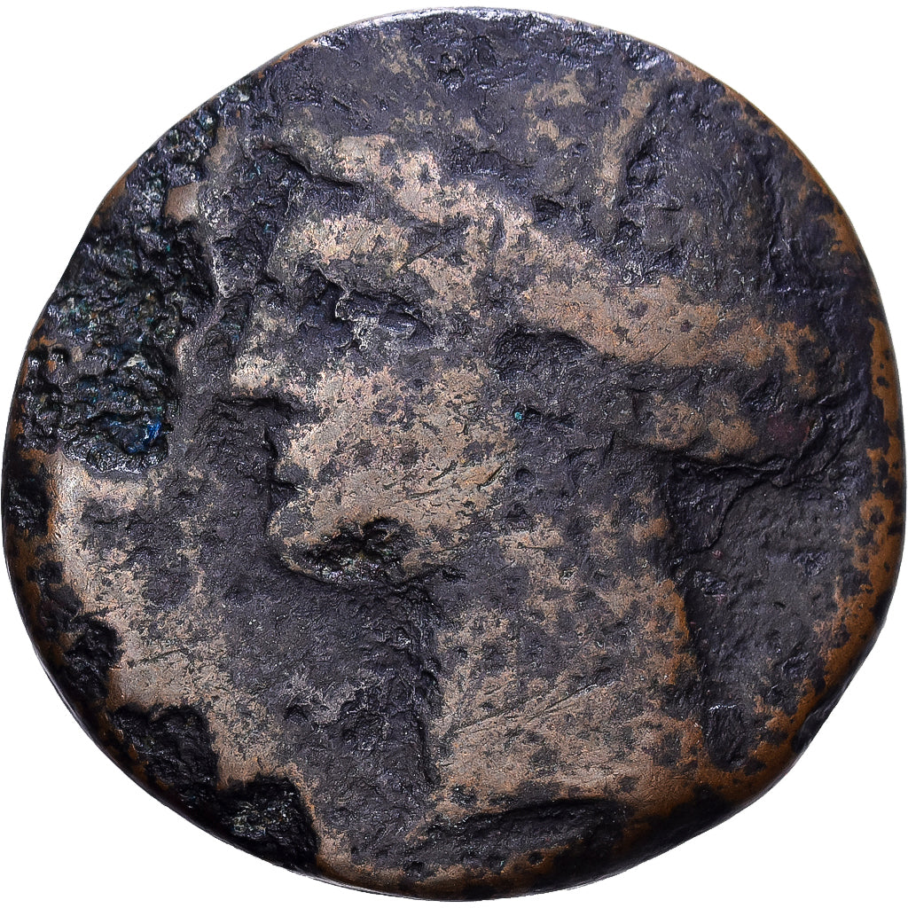 Zeugitana, Ae, 300-264 BC, Carthage, Bronze, F(12-15), SNG-Cop:169