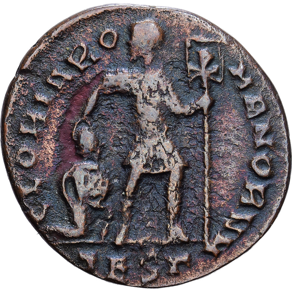Roman Empire, Valens, Ae, 364-367, Thessalonica, Bronze, F(12-15), RIC:16b