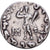Royaume de Bactriane, Lysias Aniketos, Drachme, 130-125 av. J.-C., Argent, TB+