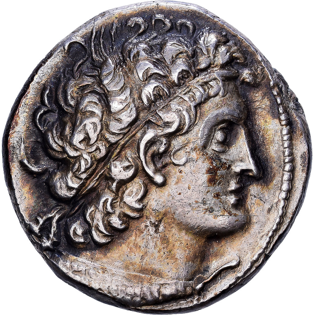 Egypt, Ptolemy X, Tetradrachm, 98-97 BC, Alexandria, Silver, AU(55-58)