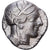 Attyka, Tetradrachm, ca. 454-404 BC, Athens, Srebro, AU(50-53), SNG-Cop:31-40