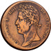 KOLONIE FRANCUSKIE, Charles X, 5 Centimes, 1830, Paris, Brązowy, VF(20-25)