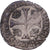 France, Henri III, Douzain aux deux H, 1577, Lyon, Billon, TTB, Duplessy:1140