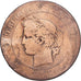 France, 10 Centimes, Cérès, 1884, Paris, Bronze, TB, Gadoury:265a