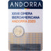 Andorra, 2 Euro, Ibero-American Summit, 2020, Madrid, Bi-Metallic, MS(65-70)
