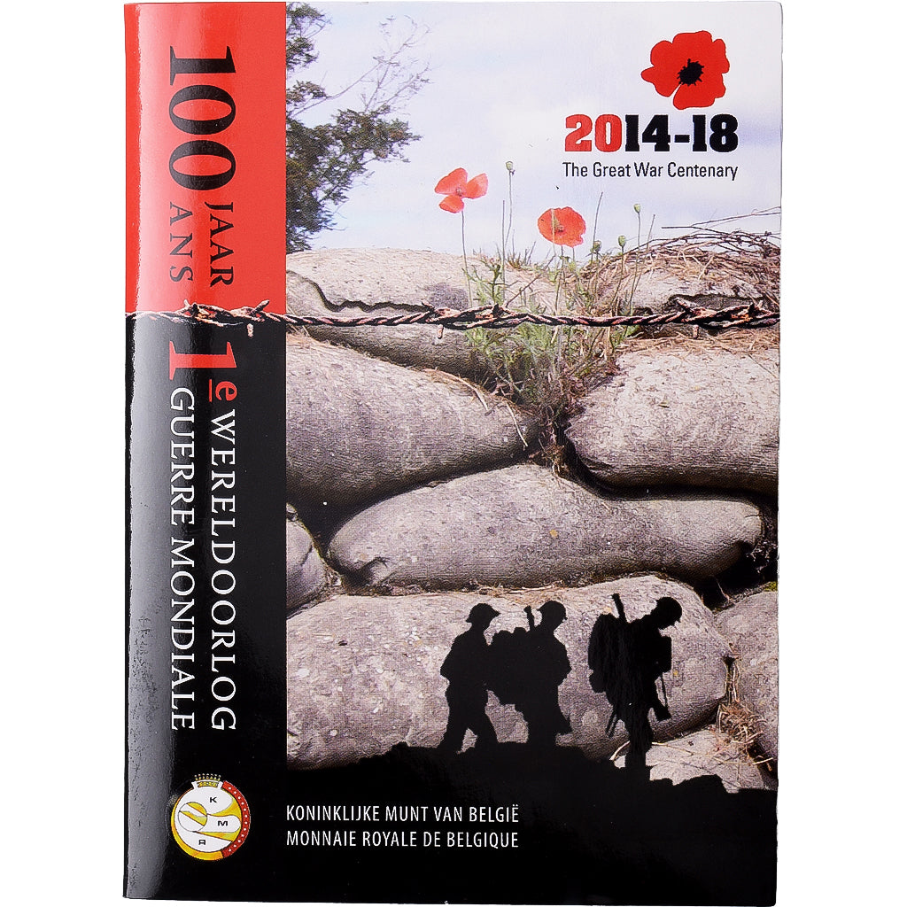 Belgien, 2 Euro, First World War Centenary, 2014, Royal Belgium Mint