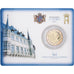 Luksemburg, 2 Euro, National Anthem, BU, 2013, Royal Dutch Mint, Bimetaliczny
