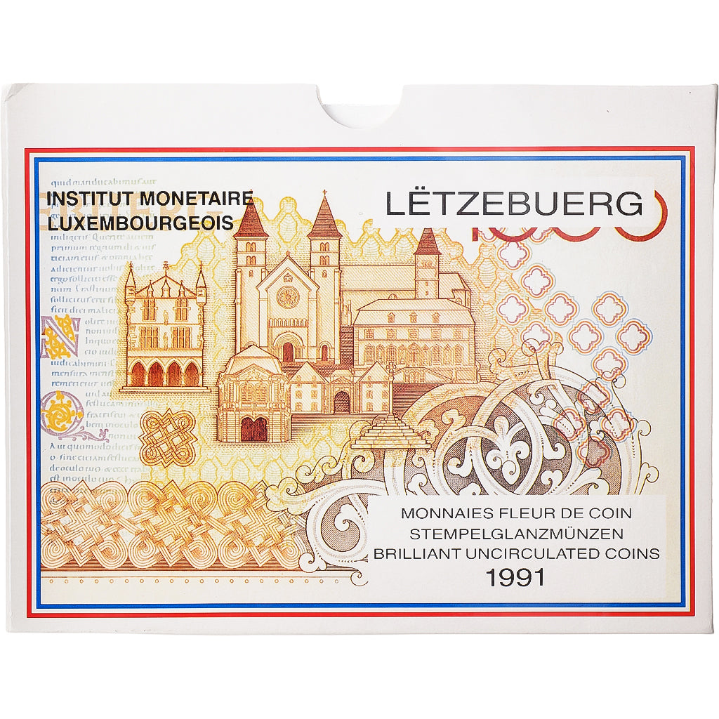 Lussemburgo, Set, 1991, Luxembourg, série FDC, N.C., FDC