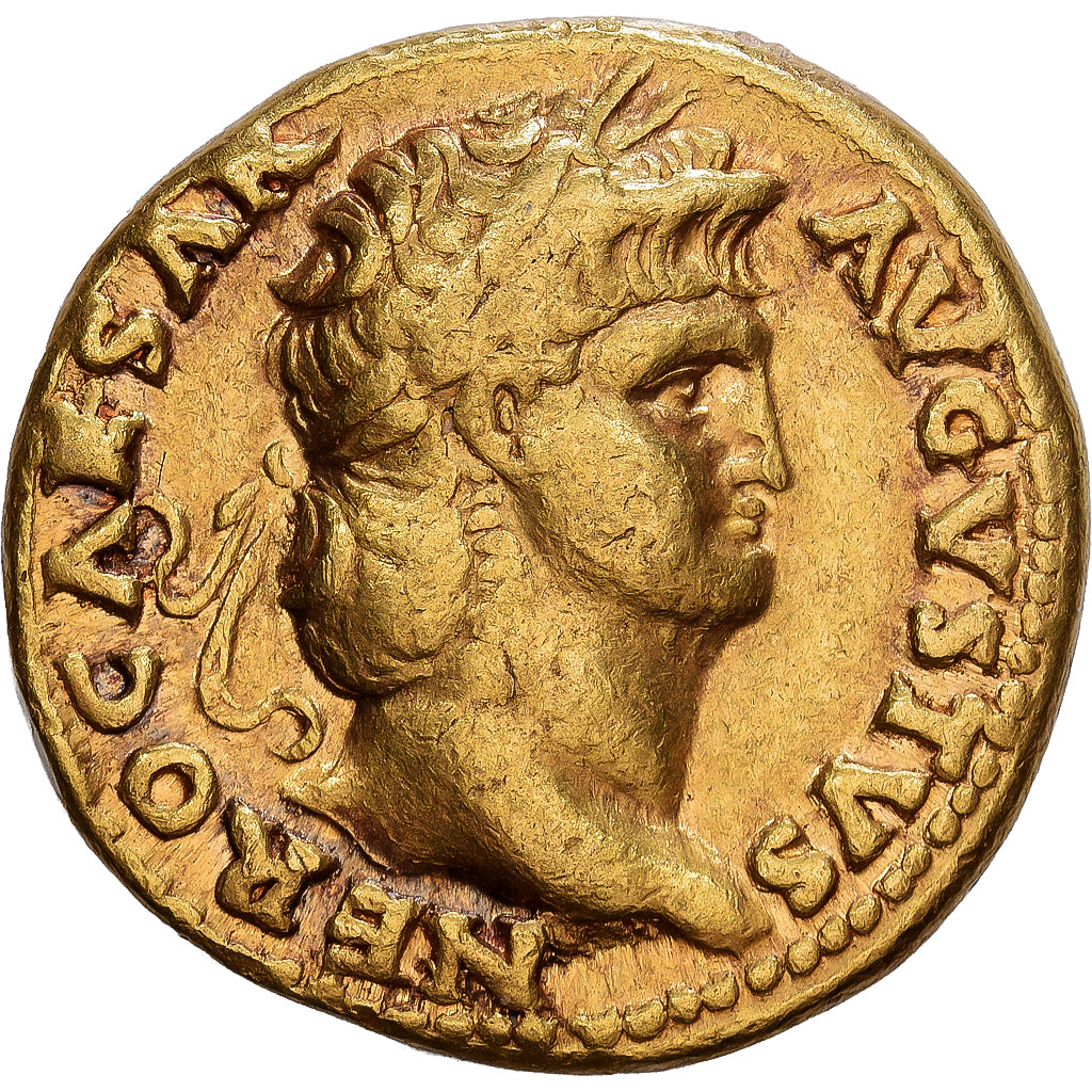 Roman Empire, Nero, Aureus, 64-65, Rome, Gold, EF(40-45), Cohen:118, RIC:52