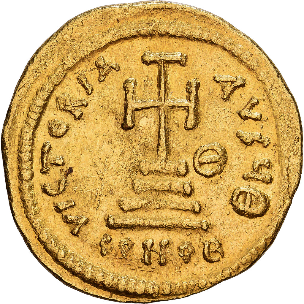Byzantine Empire, Heraclius, with Heraclius Constantine, Solidus, 610-641