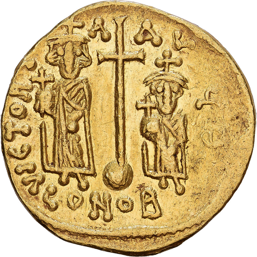 Byzantine Empire, Constans II and Constantine IV, Solidus, 641-668