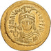 Byzantine Empire, Maurice Tiberius, Solidus, 583-602, Constantinople, Gold, SS+