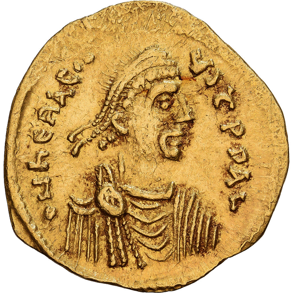 Byzantine Empire, Heraclius, Tremissis, 610-641, Constantinople, Gold, SS