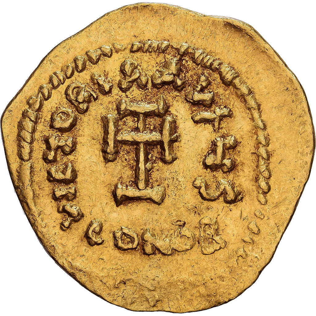 Byzantine Empire, Heraclius, Tremissis, 610-641, Constantinople, Gold, SS