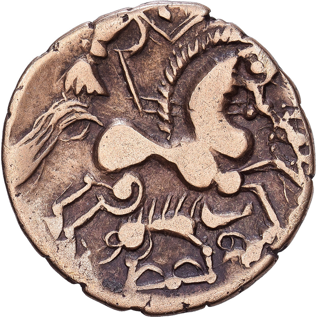 Gaul, Aulerci Eburovices, Hemistater, Ist century BC, Evreux, Electrum