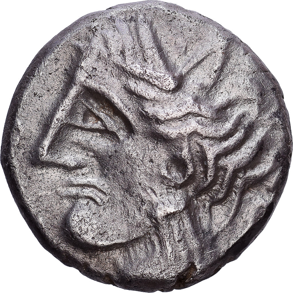Southwestern Gaul, Drachm, 3rd century BC, Silber, VZ, Latour:2335