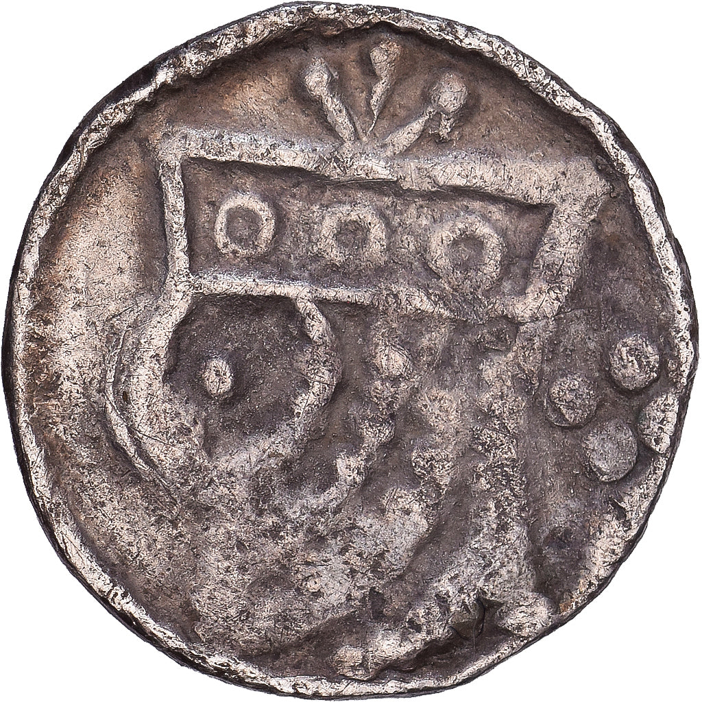 County of Flanders, Maille, c. 1180-1220, Gent, Srebro, VF(30-35)
