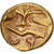Northeast Gaul, Morini, 1/4 Stater, 70-50 BC, Gold, SS+
