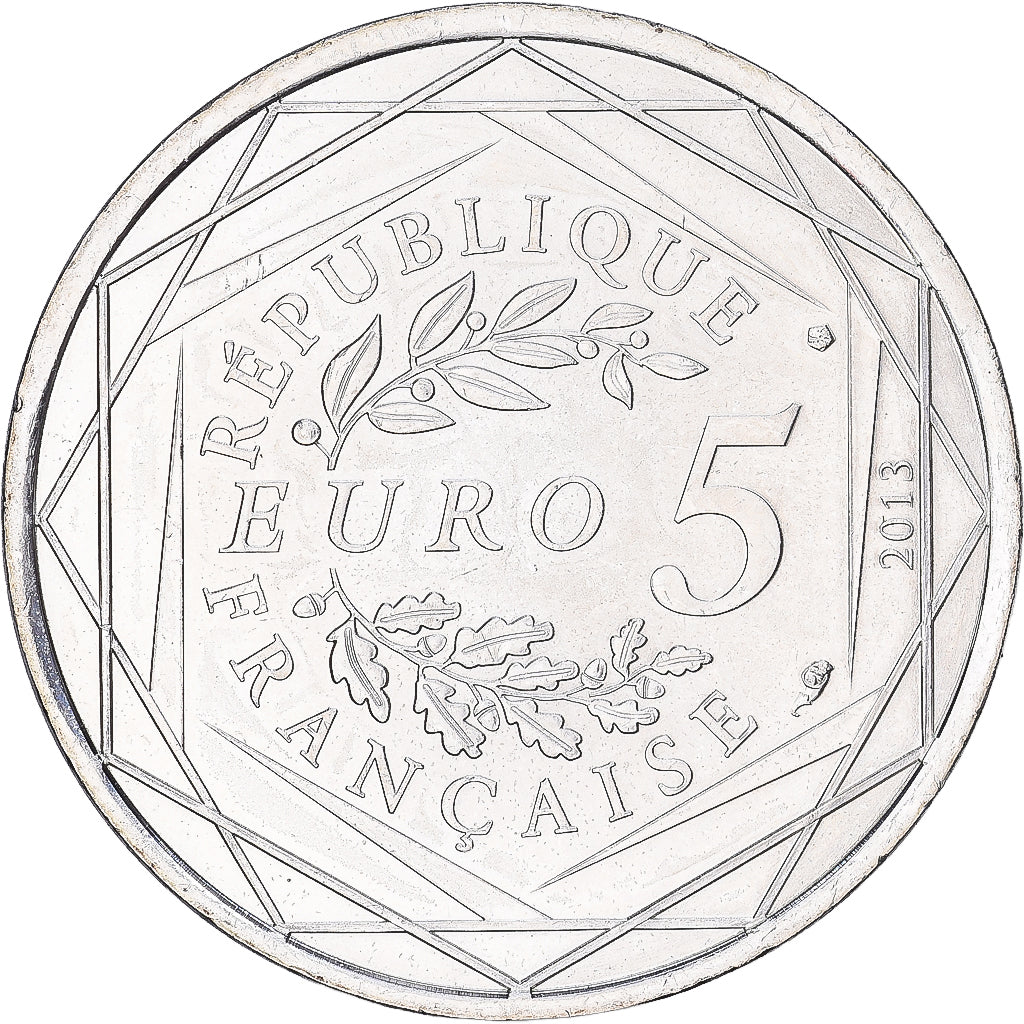 France, 5 Euro, Egalité, 2013, MDP, Billon, SPL, KM:1758