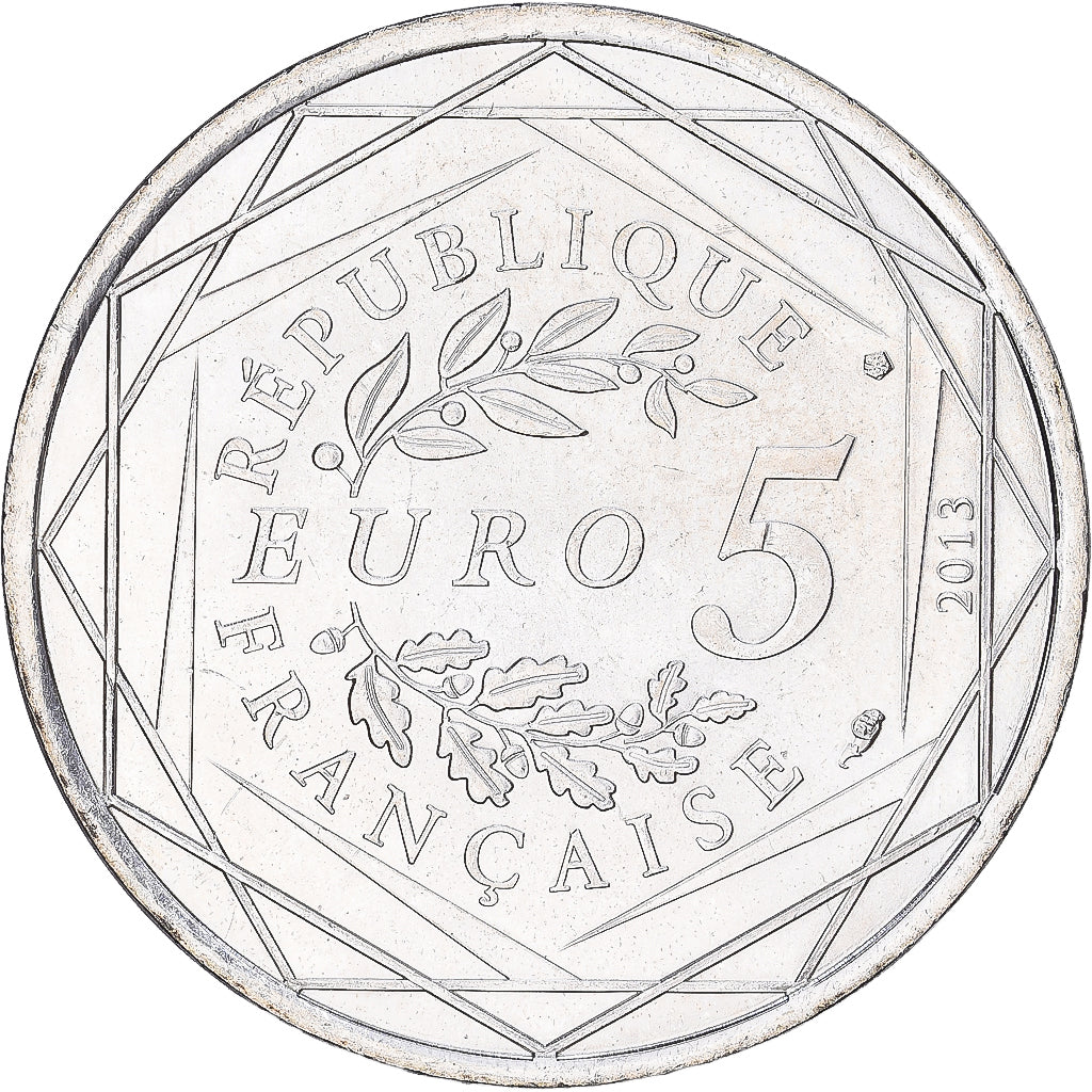 Francia, 5 Euro, Fraternité, 2013, MDP, Biglione, SPL