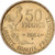 France, 50 Francs, Guiraud, 1954, Beaumont - Le Roger, Aluminum-Bronze