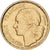 France, 10 Francs, Guiraud, 1958, MDP, Aluminum-Bronze, AU(55-58), KM:915