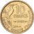 France, 10 Francs, Guiraud, 1958, MDP, Aluminum-Bronze, AU(55-58), KM:915