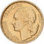 France, 10 Francs, Guiraud, 1958, MDP, Aluminum-Bronze, AU(55-58), KM:915