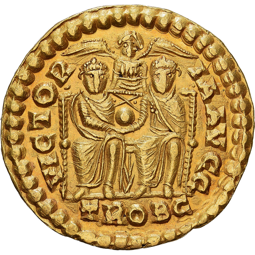 Roman Empire, Gratian, Solidus, 462-466, Trier, Rare, Oro, SPL-, RIC:39c